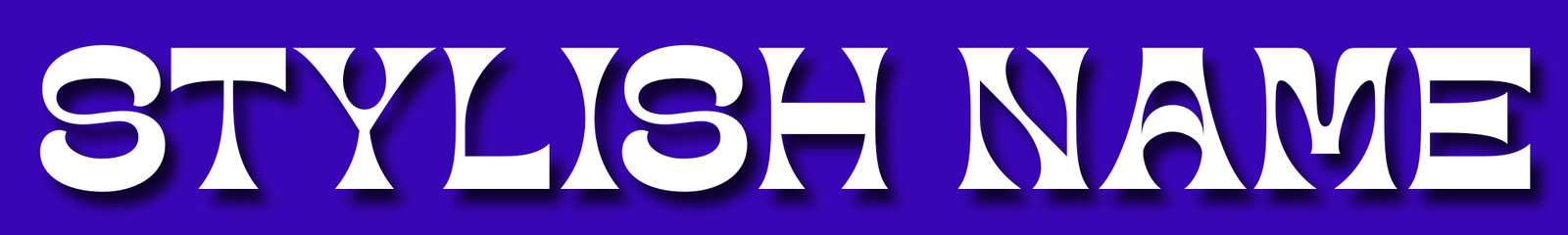 Stylish Name Generator